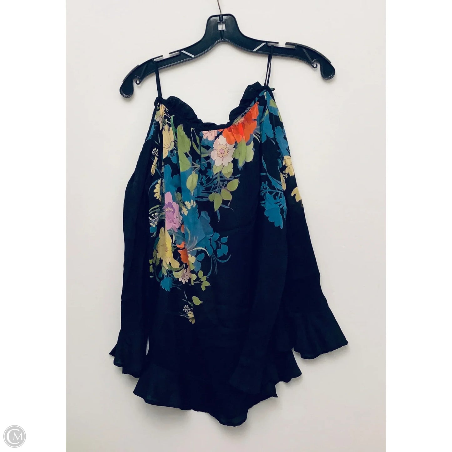 Top Long Sleeve By Johnny Was In Black, Size: S