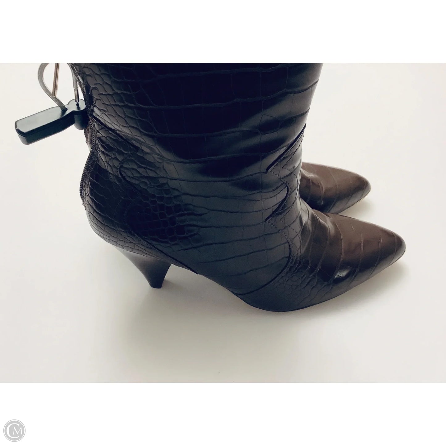 Boots Ankle Heels By Nanette By Nanette Lepore In Brown, Size: 11
