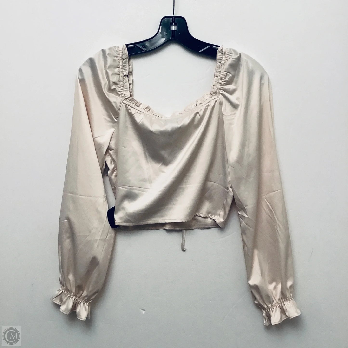 Top Long Sleeve By Forever 21 In Pink, Size: S