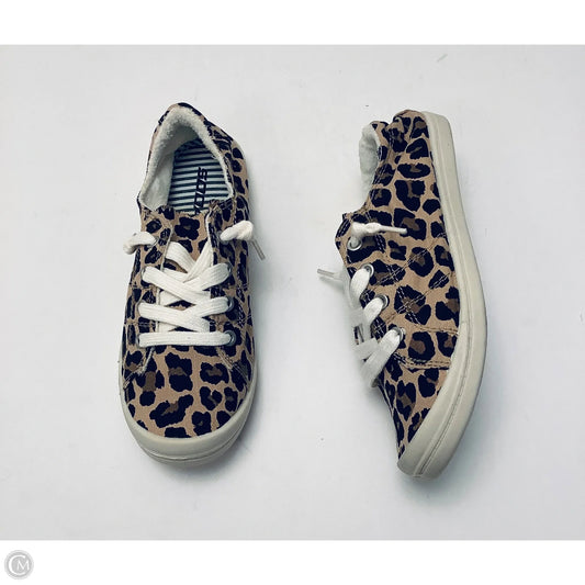 Shoes Flats By Soda In Animal Print, Size: 7.5
