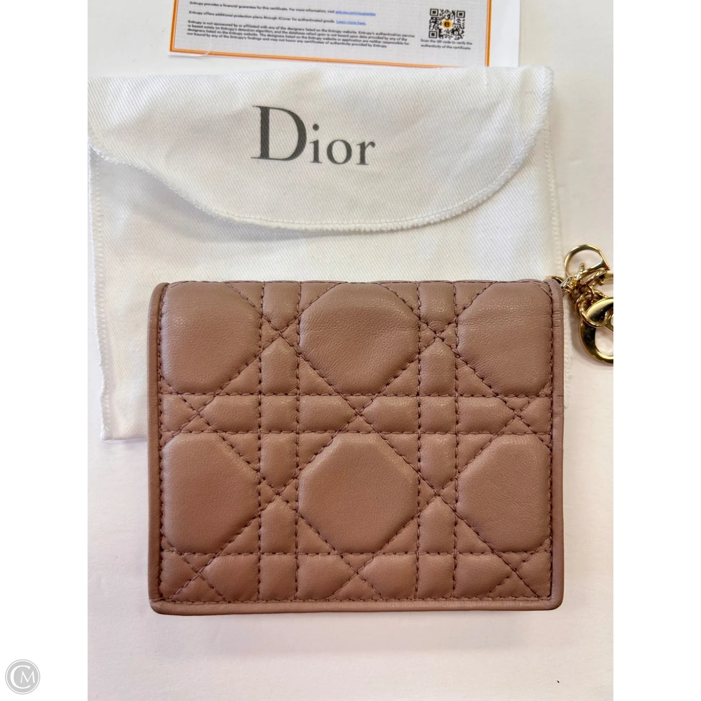 Wallet Luxury Designer By Dior, Size: Small