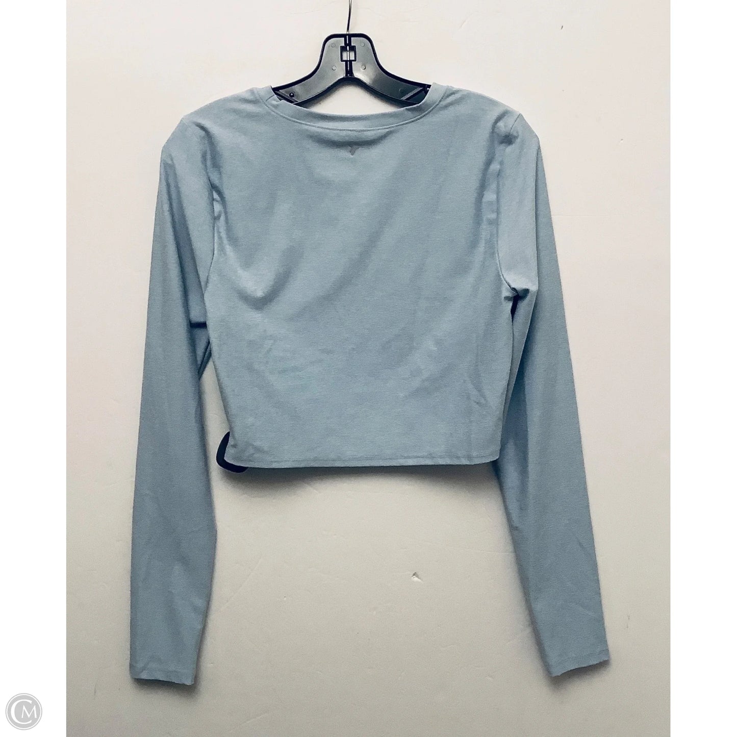 Athletic Top Long Sleeve Crewneck By Clothes Mentor In Blue, Size: L
