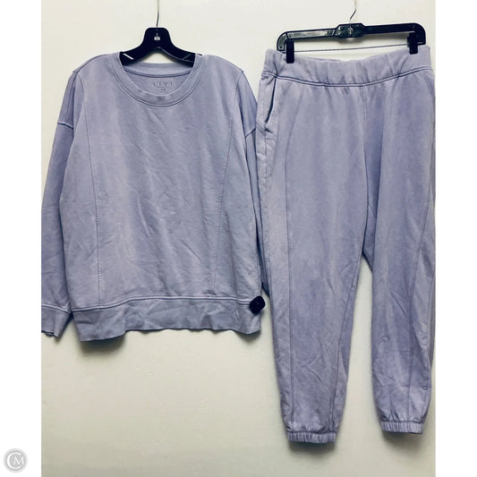 Lounge Set Pants By Livi Active In Purple, Size: Xl