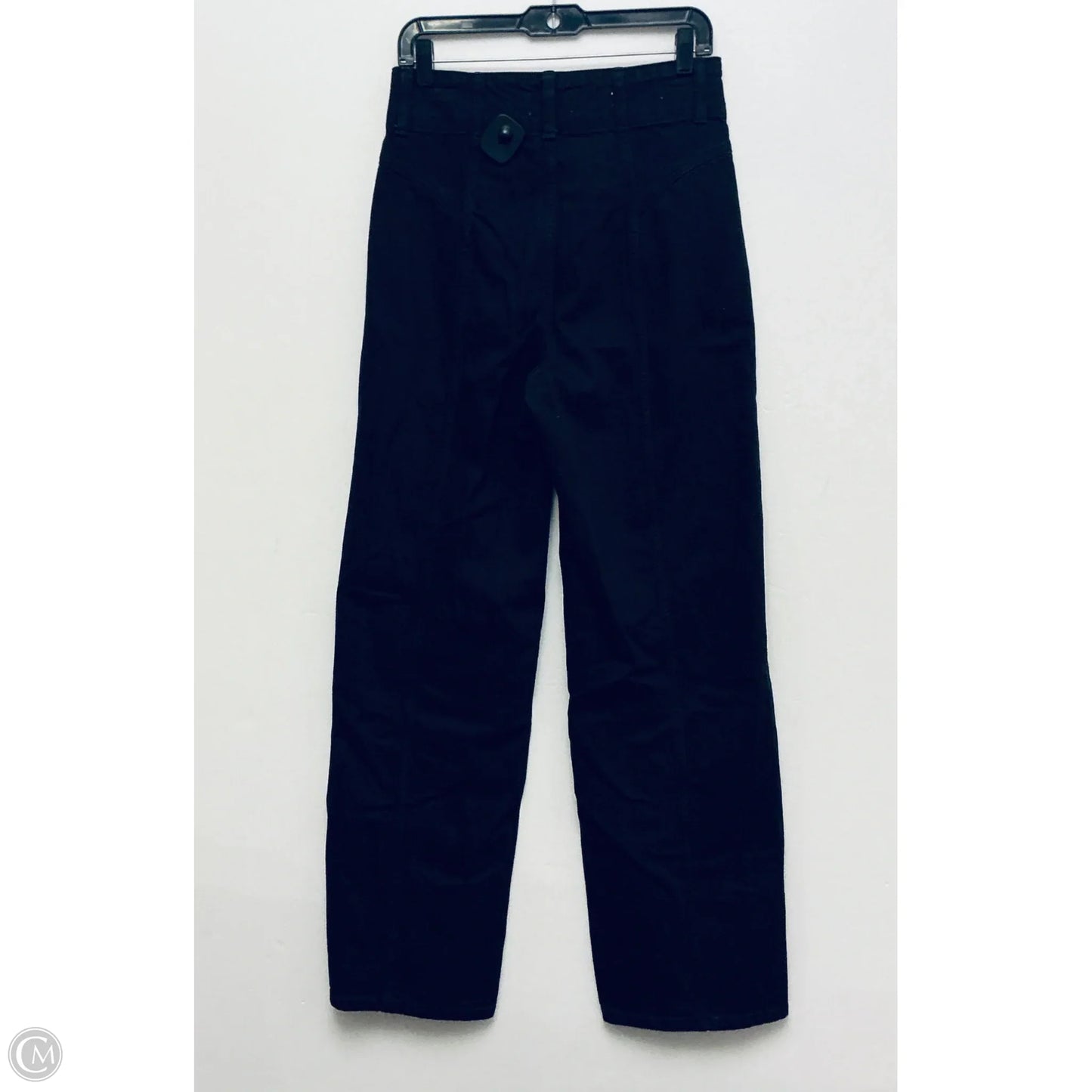 Jeans Wide Leg By Universal Thread In Black Denim, Size: 6