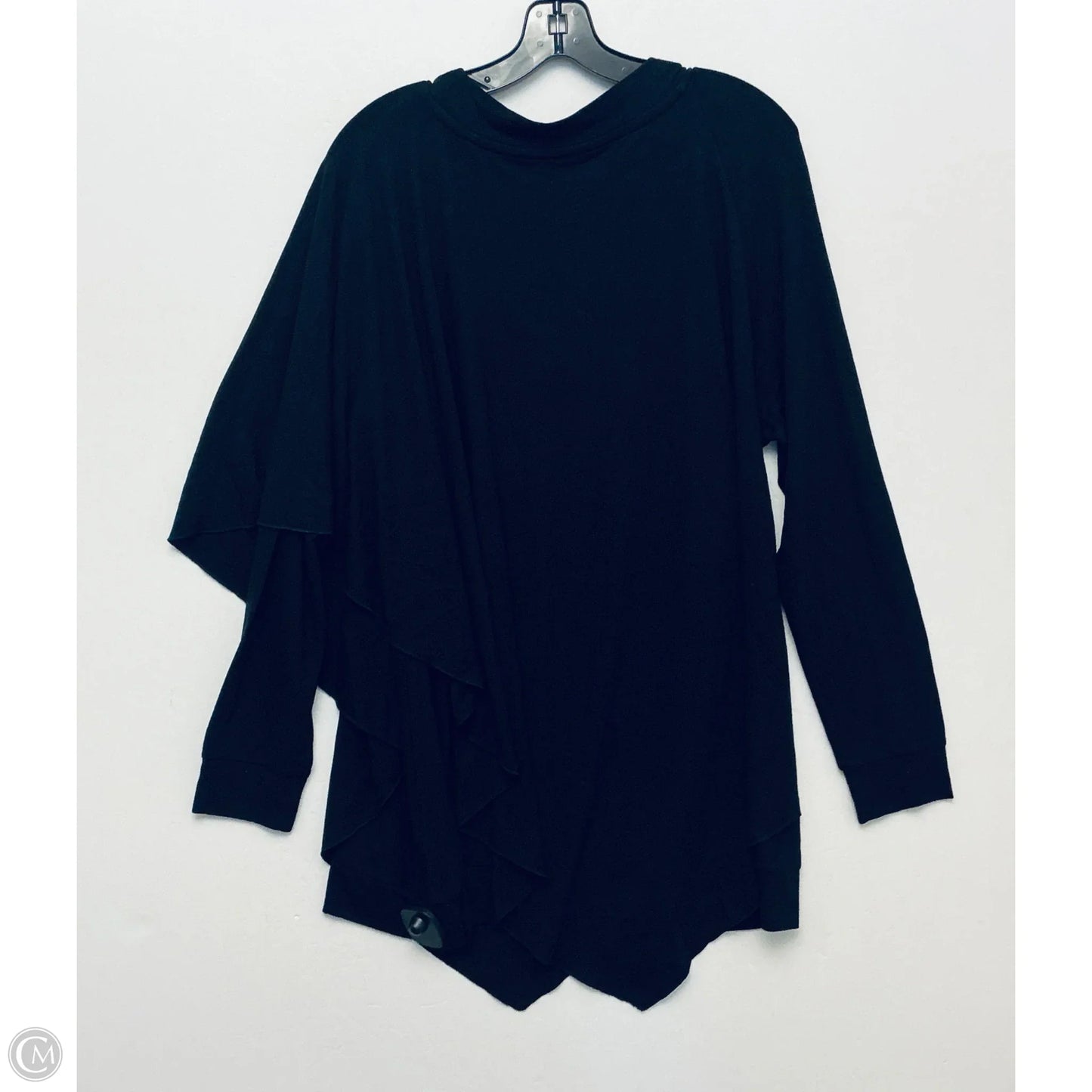 Top Long Sleeve By Soft Surroundings In Black, Size: Xl