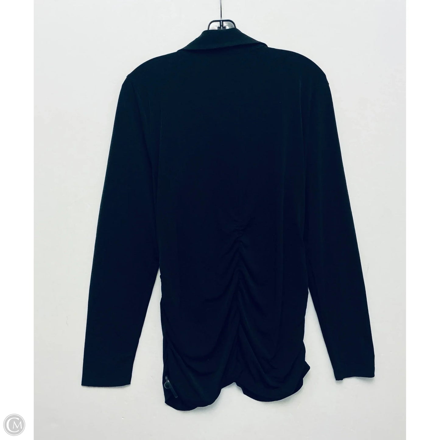 Top Long Sleeve By White House Black Market In Black, Size: Xl