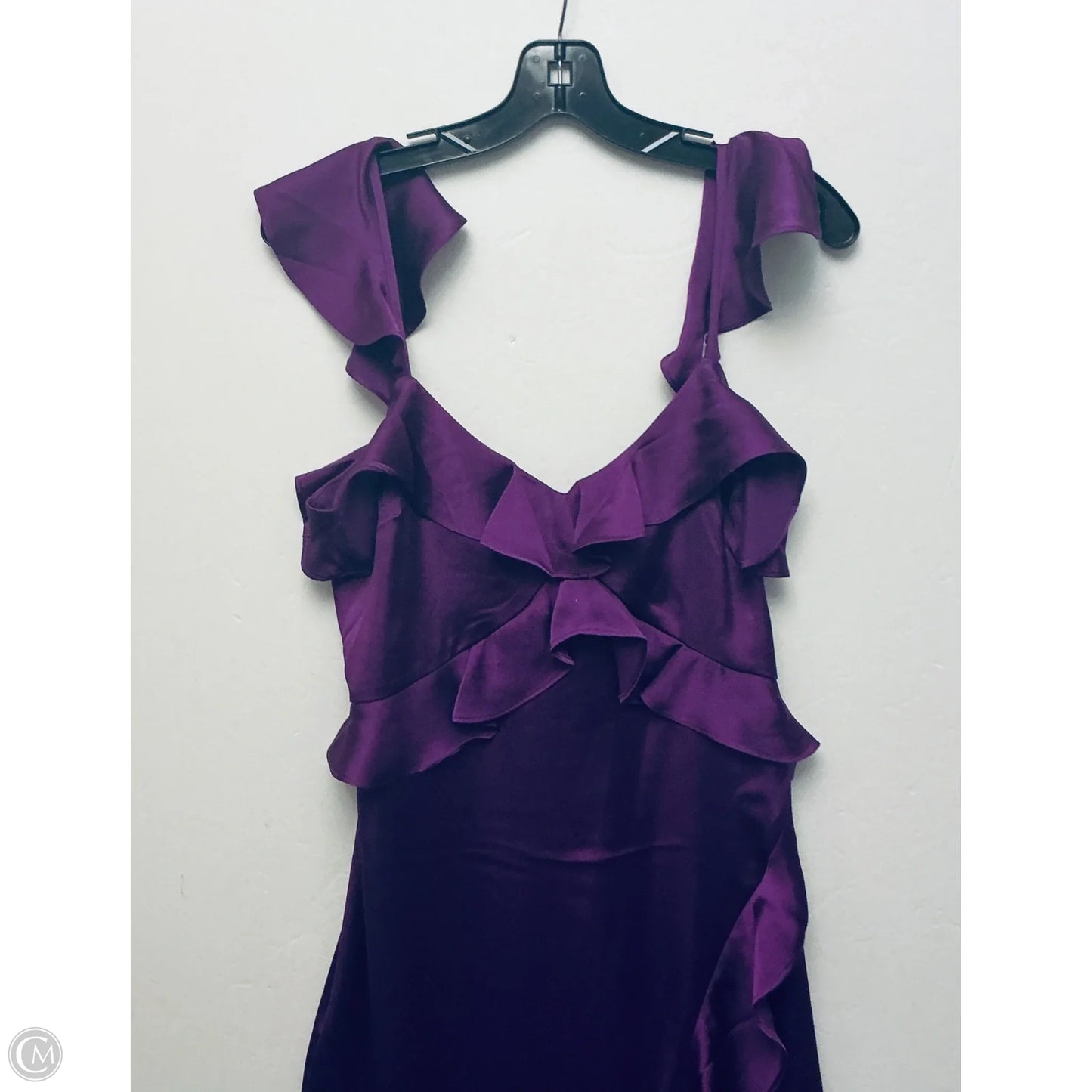 Dress Party Long By Express In Purple, Size: M