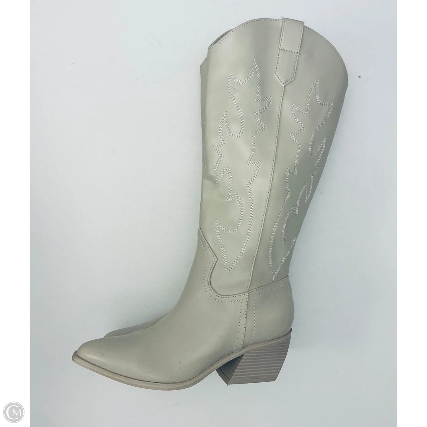 Boots Western By Madden Nyc In White, Size: 8