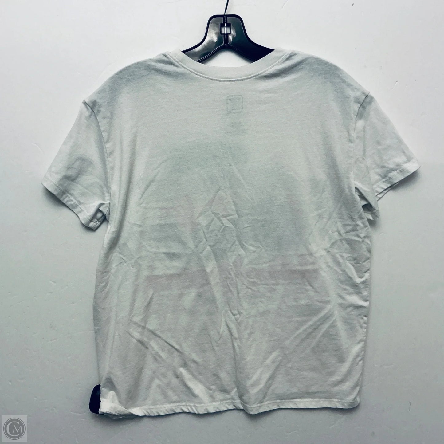Top Short Sleeve Basic By Clothes Mentor In White, Size: S