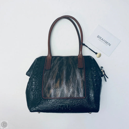 Handbag Designer By Brahmin, Size: Large