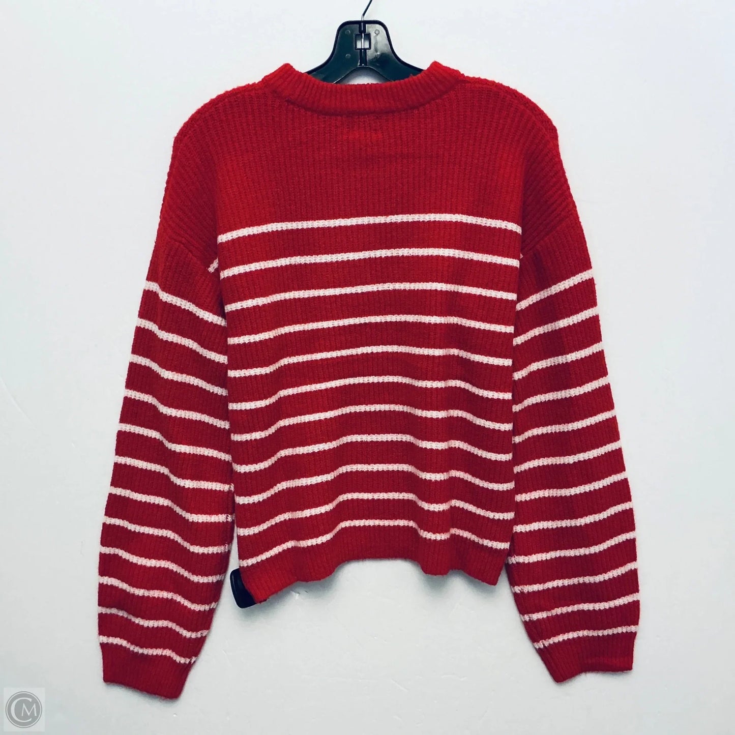 Sweater By A New Day In Red & White, Size: Xs