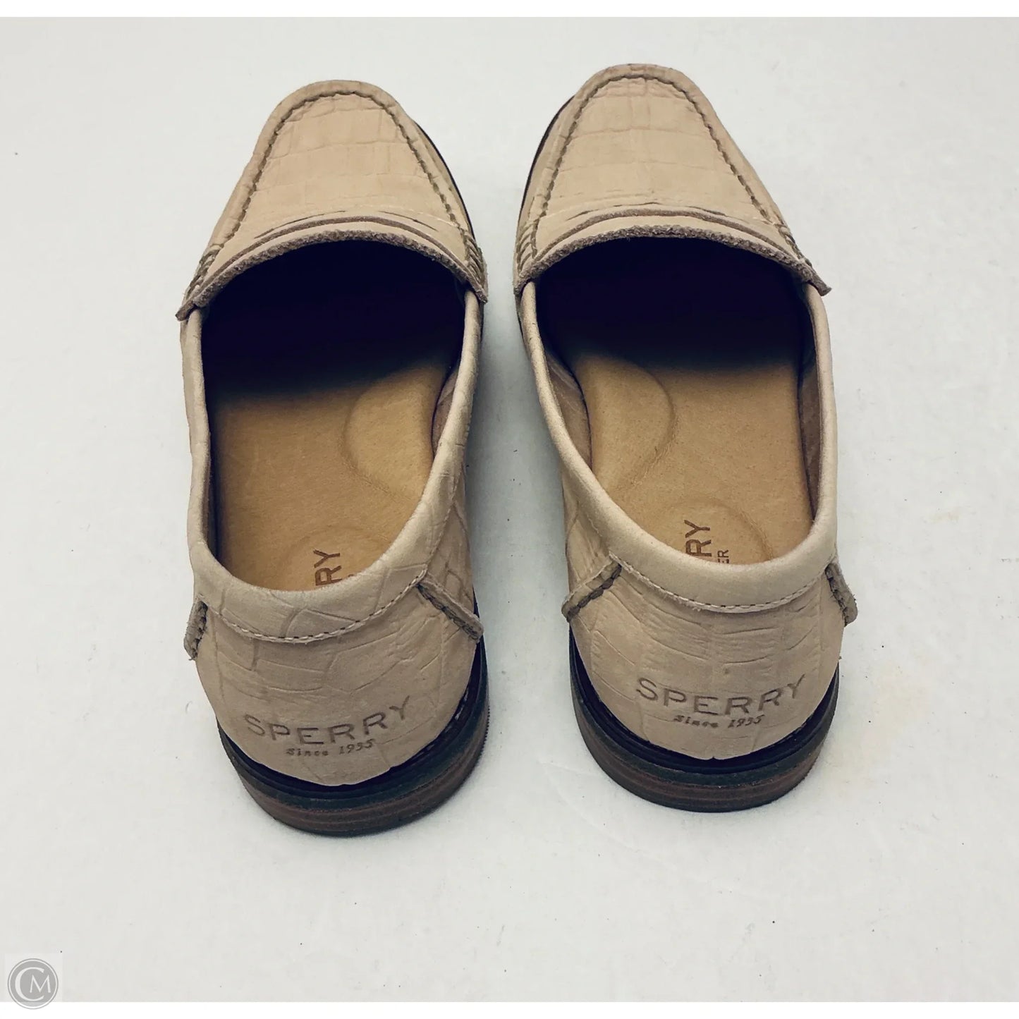 Shoes Flats By Sperry In Tan, Size: 9.5