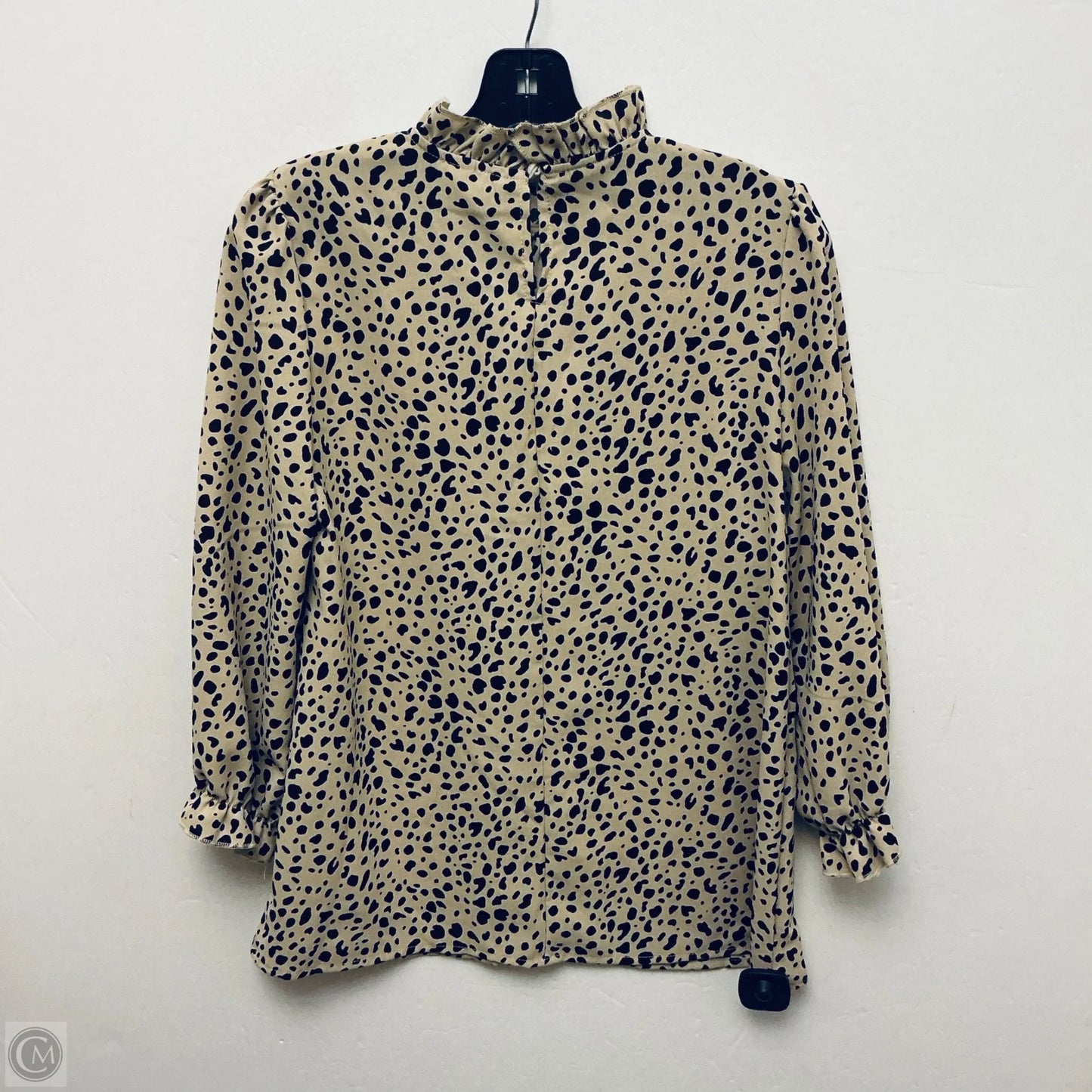 Top Long Sleeve By Clothes Mentor In Animal Print, Size: S