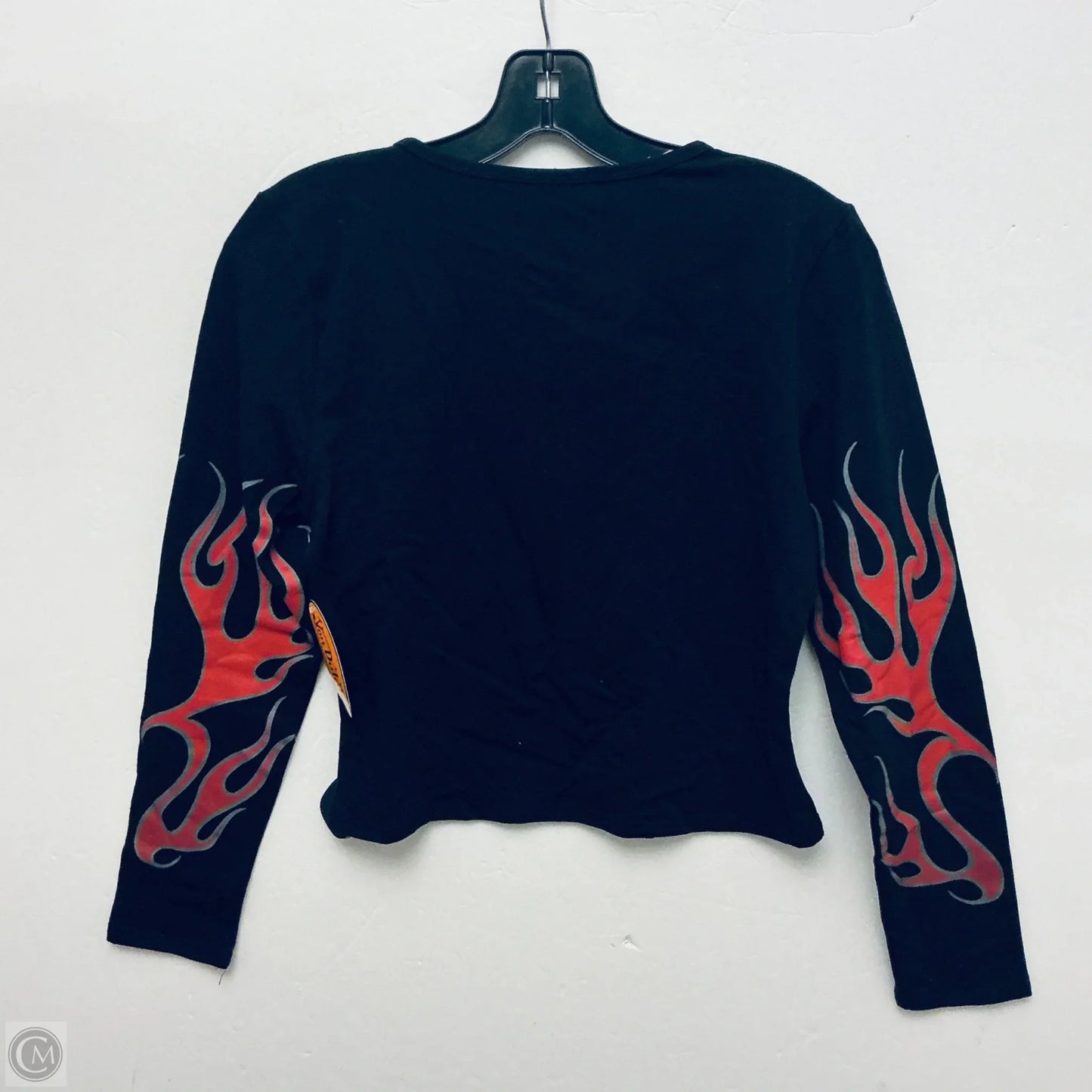 Top Long Sleeve By Clothes Mentor In Black & Red, Size: Xl