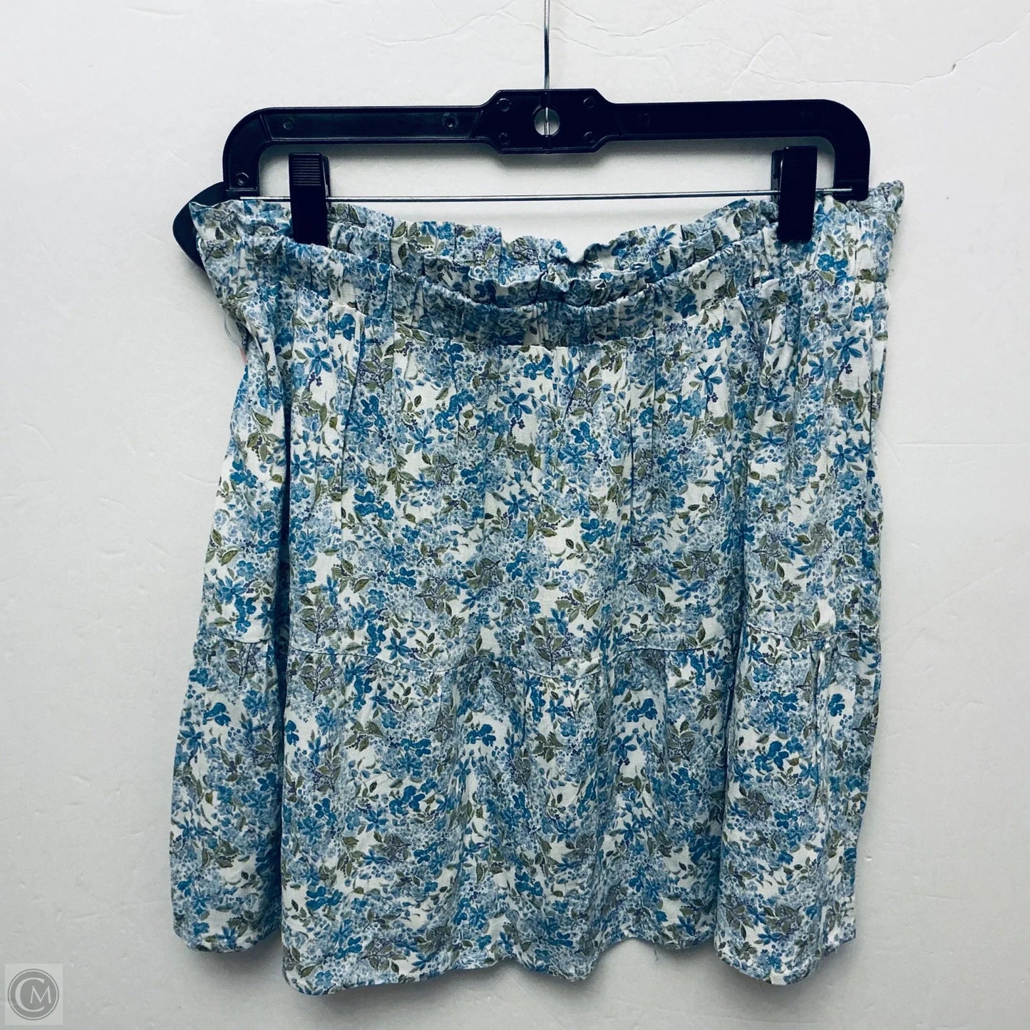 Skirt Mini & Short By Clothes Mentor In Floral Print, Size: Xl