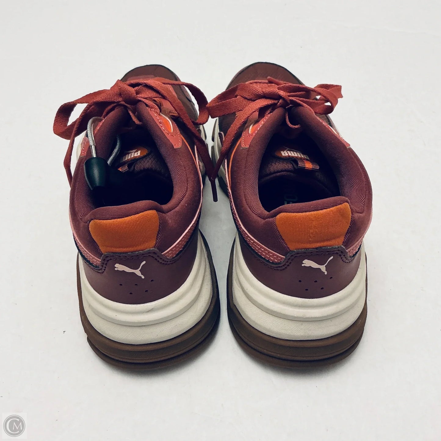 Shoes Sneakers By Puma In Pink & Purple, Size: 6