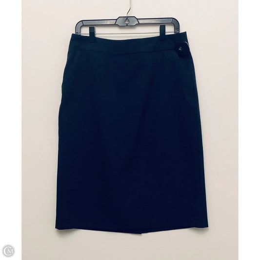 Skirt Maxi By Liz Claiborne In Navy, Size: 10