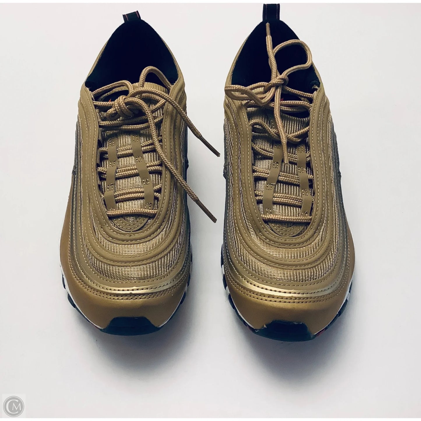 Shoes Athletic By Nike In Gold, Size: 9.5