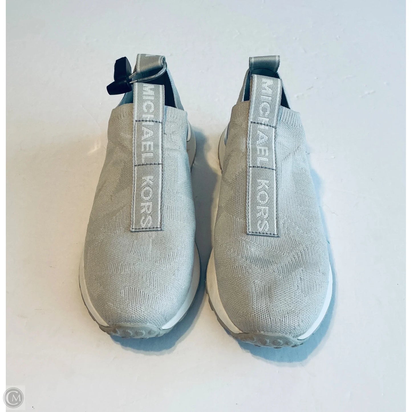 Shoes Designer By Michael Kors In Grey, Size: 7