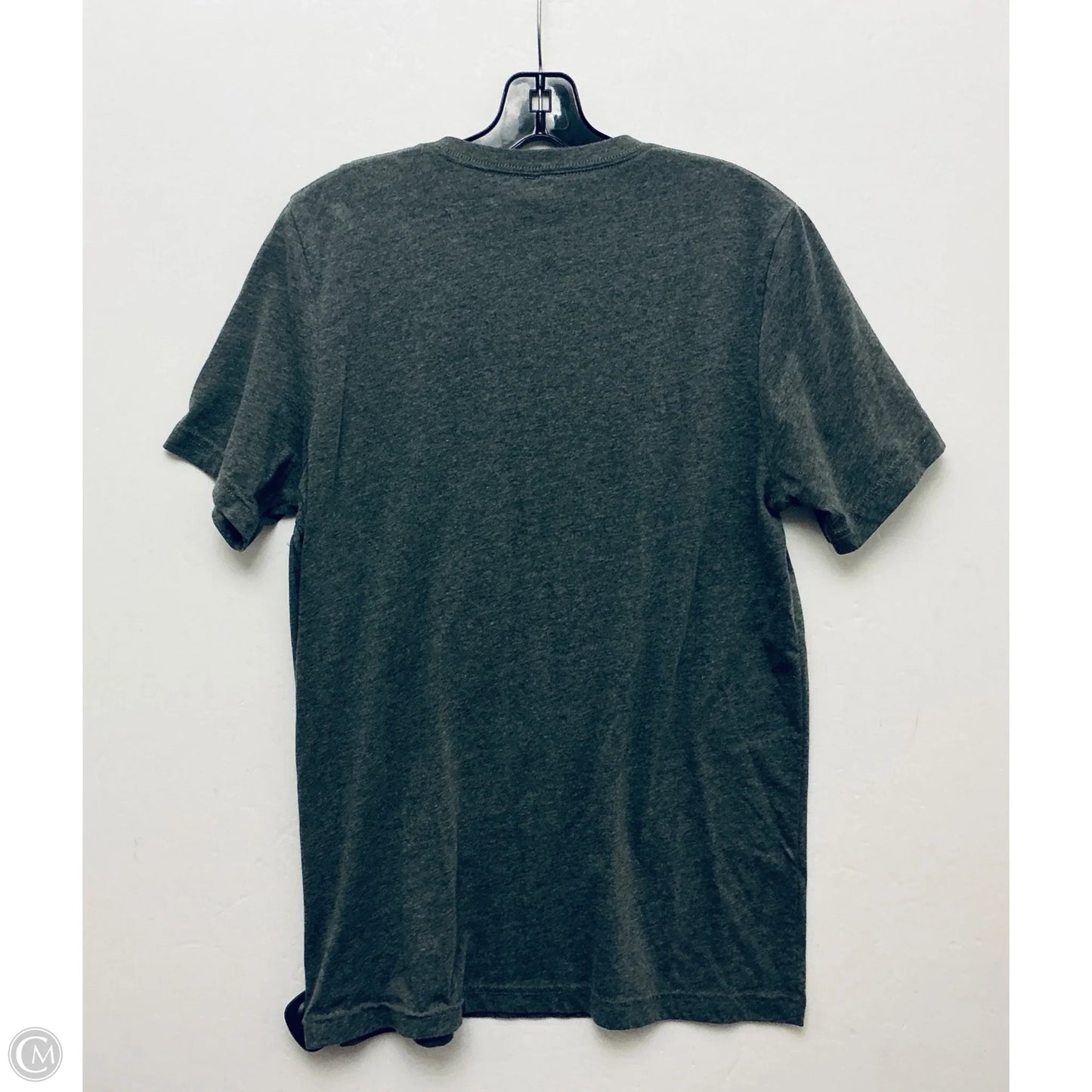 Top Short Sleeve Basic By Bella + Canvas In Grey, Size: L