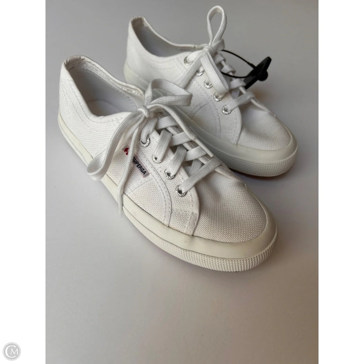 Shoes Sneakers By Superga In White, Size: 7.5