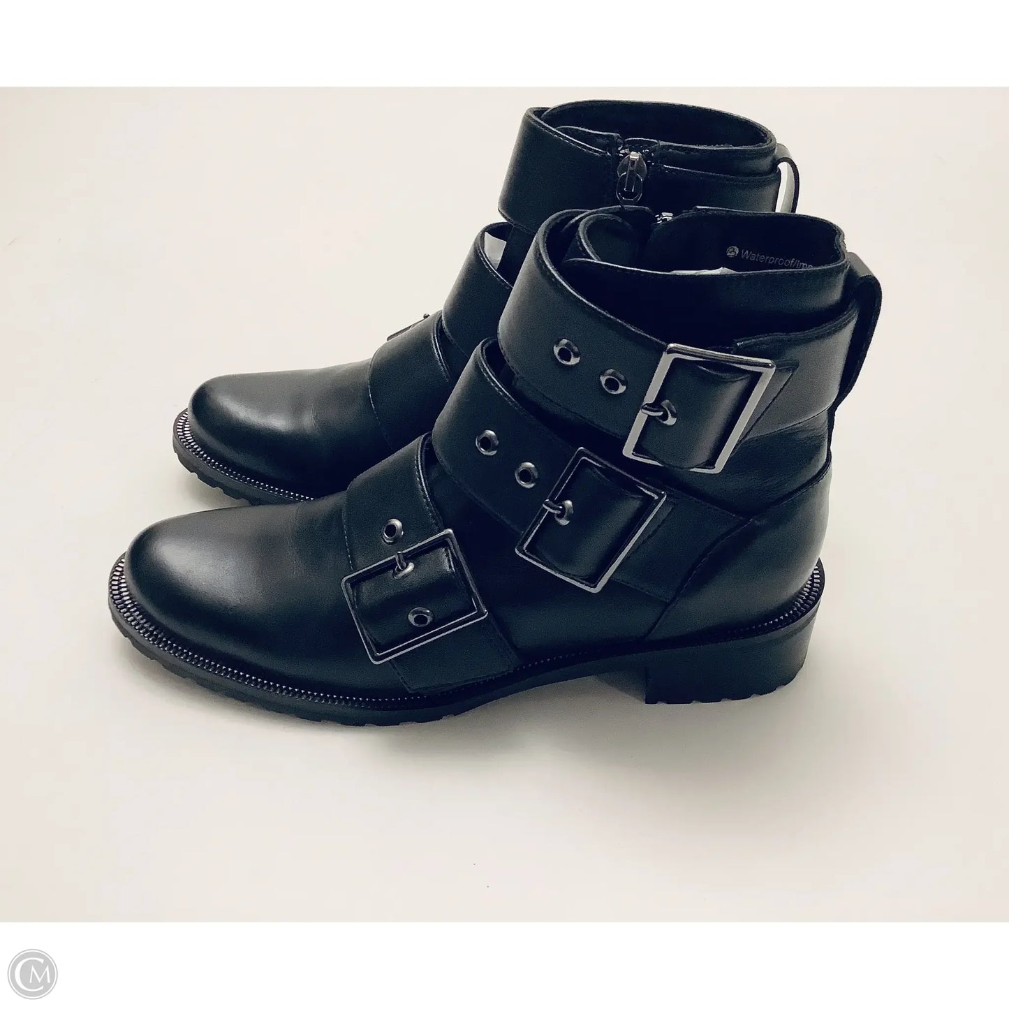 Boots Ankle Flats By Blondo In Black, Size: 7