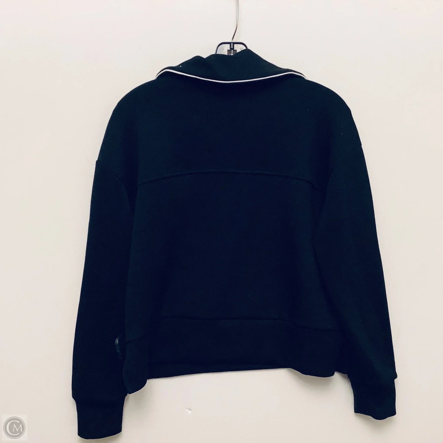 Sweatshirt Collar By Tahari By Arthur Levine In Black, Size: Sp