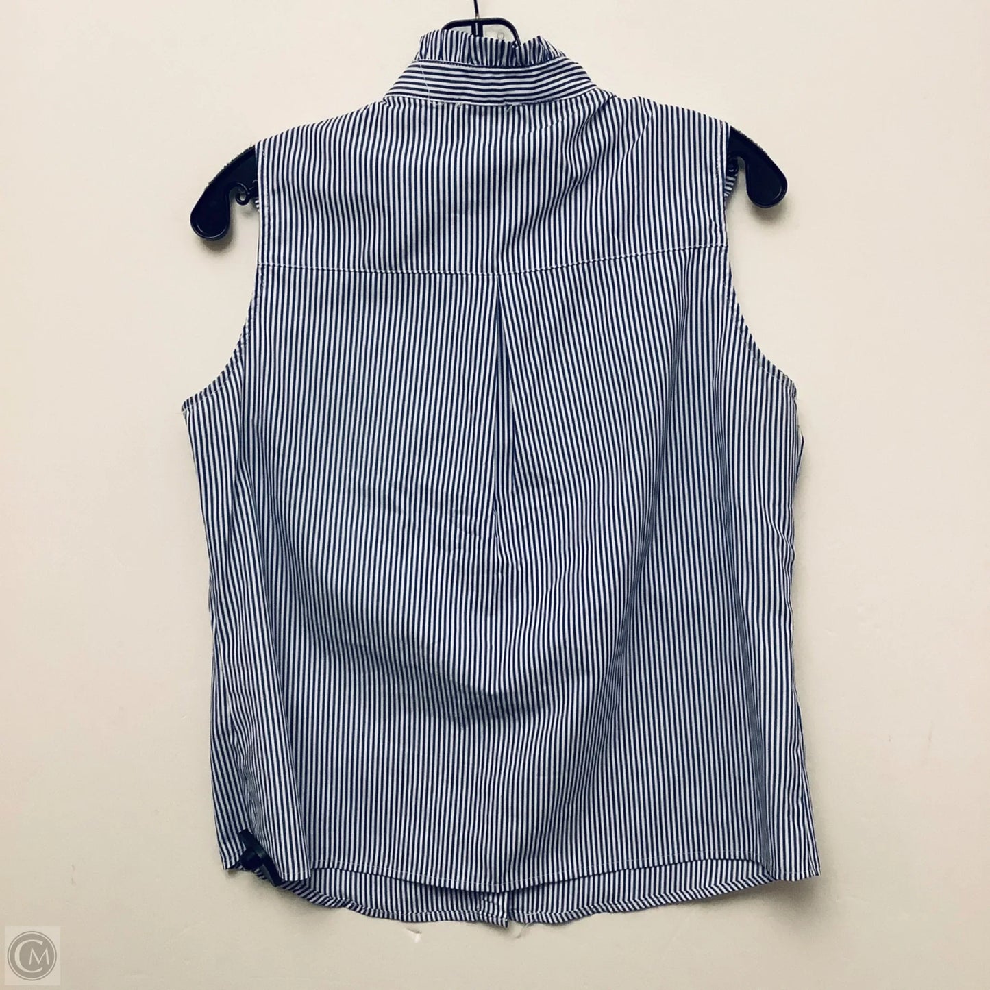 Top Sleeveless By Shein In Striped Pattern, Size: L
