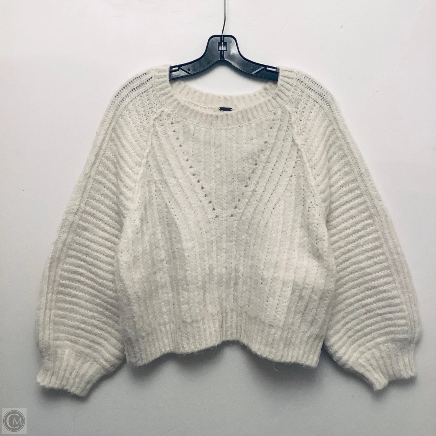 Sweater By Free People In White, Size: M
