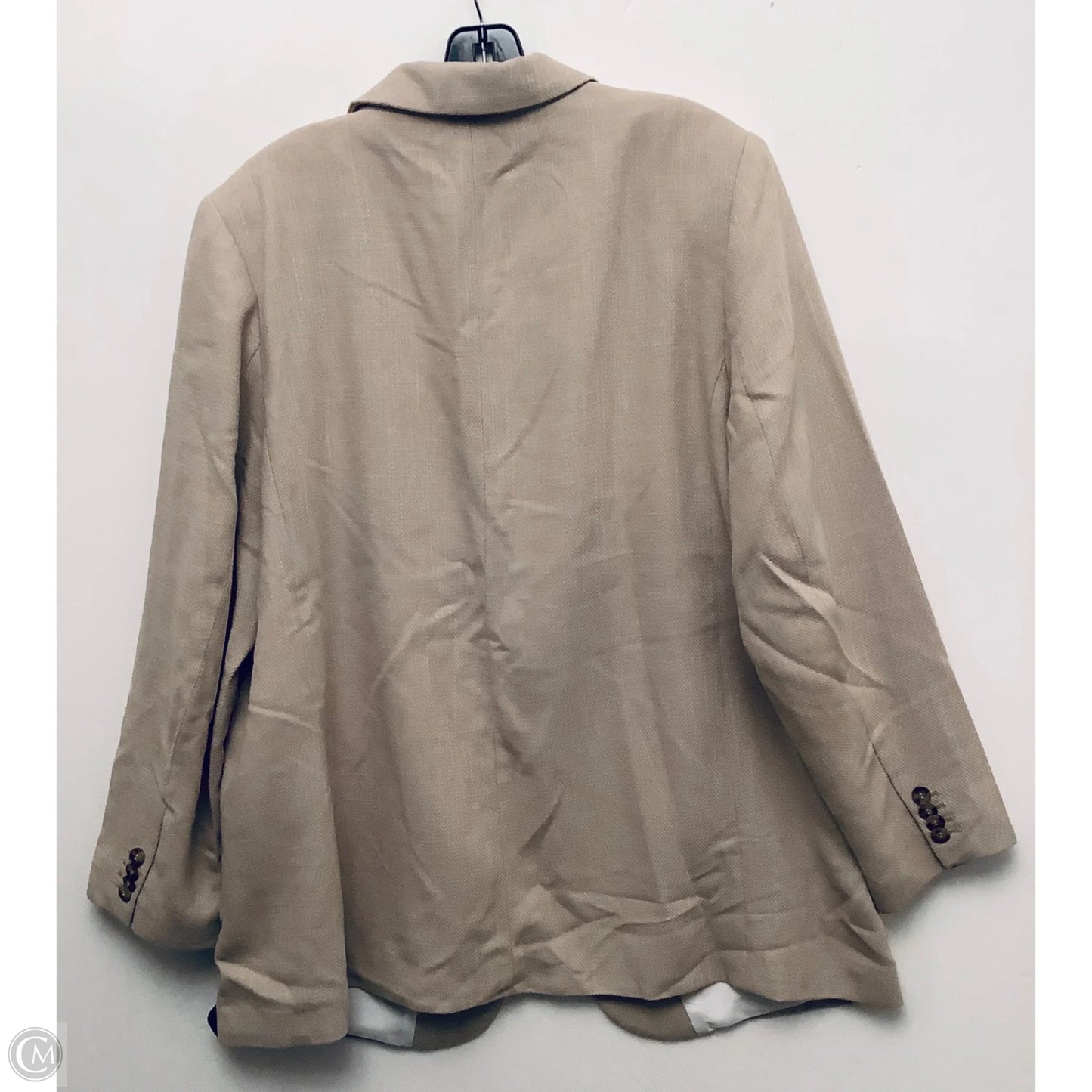 Blazer By H&m In Tan, Size: Xl