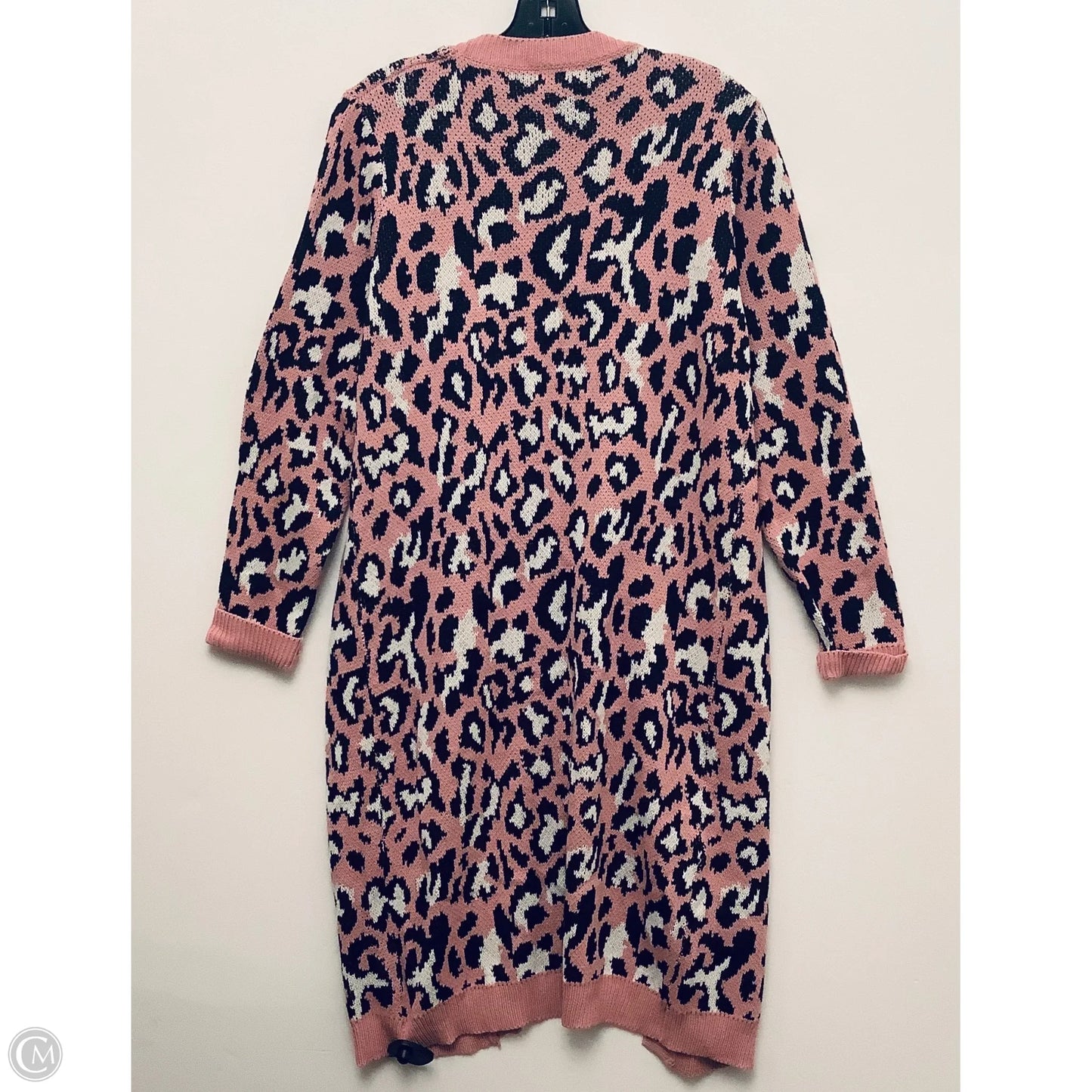 Sweater Cardigan By Umgee In Animal Print, Size: S