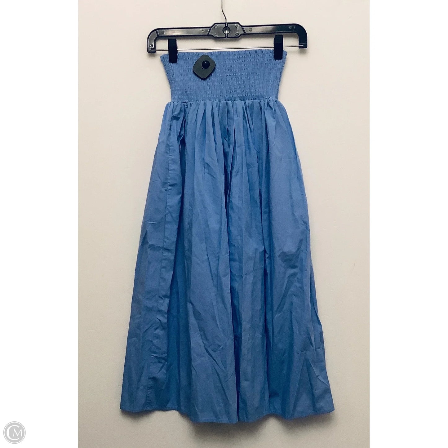 Skirt Maxi By Banana Republic In Blue, Size: Xxsp