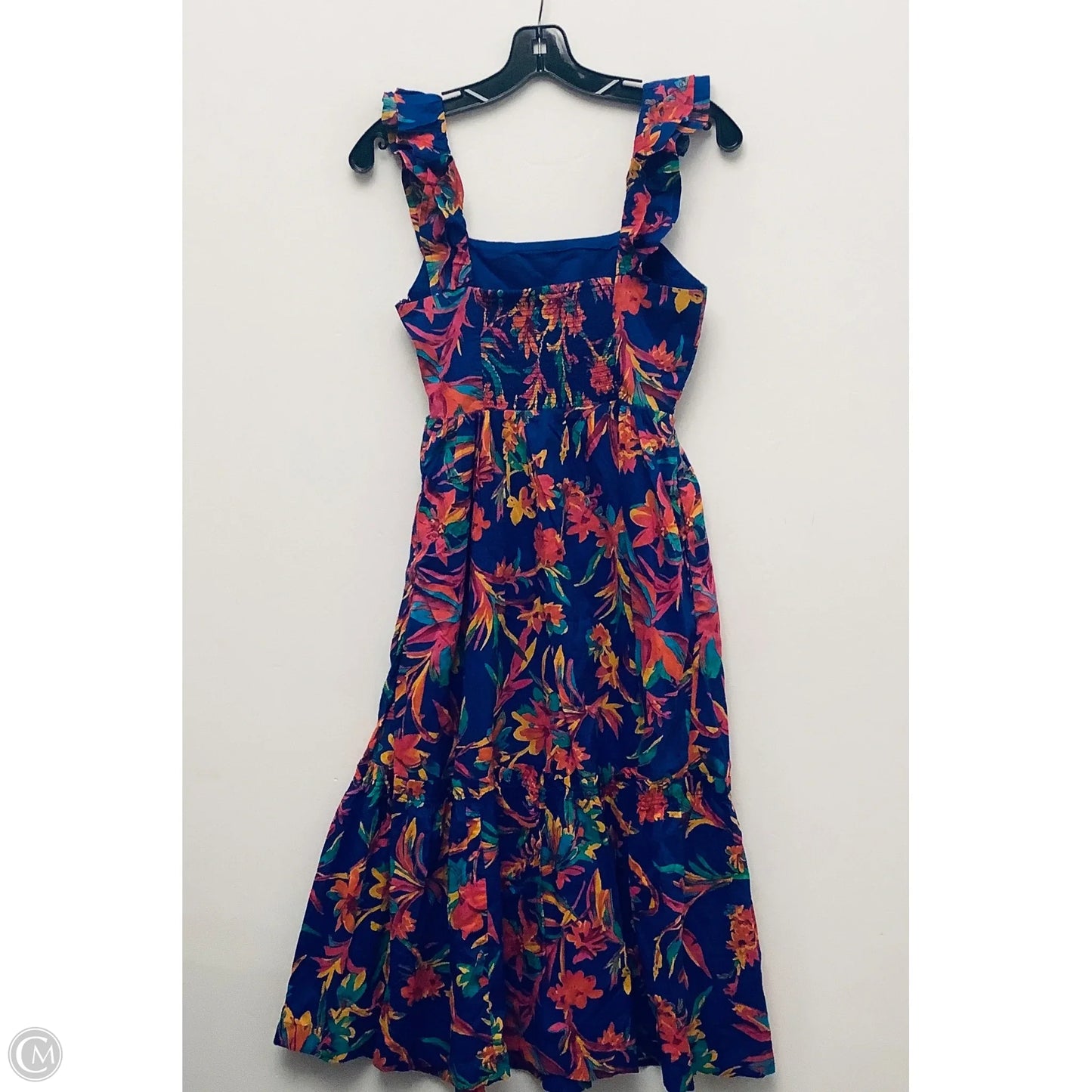 Dress Casual Midi By J. Crew In Floral Print, Size: Osfm