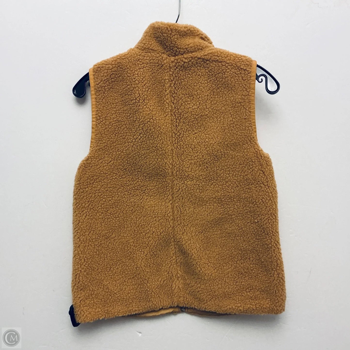 Vest Fleece By J. Crew In Yellow, Size: Xs