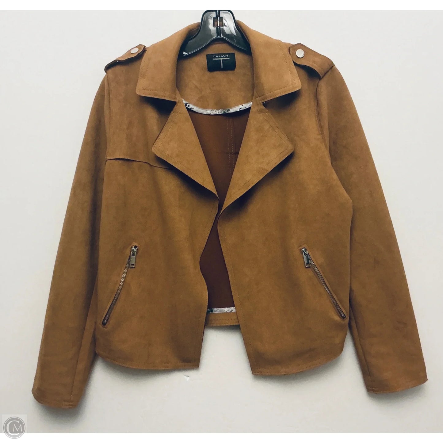 Jacket Other By Tahari In Brown, Size: M