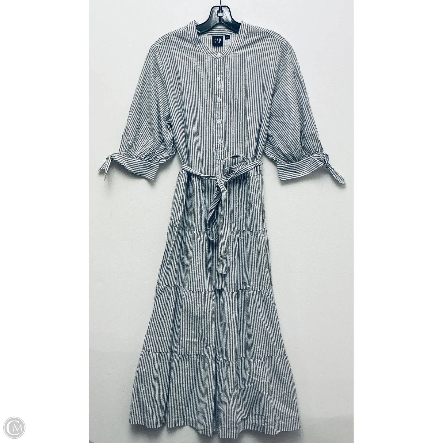Dress Casual Short By Gap In Striped Pattern, Size: L