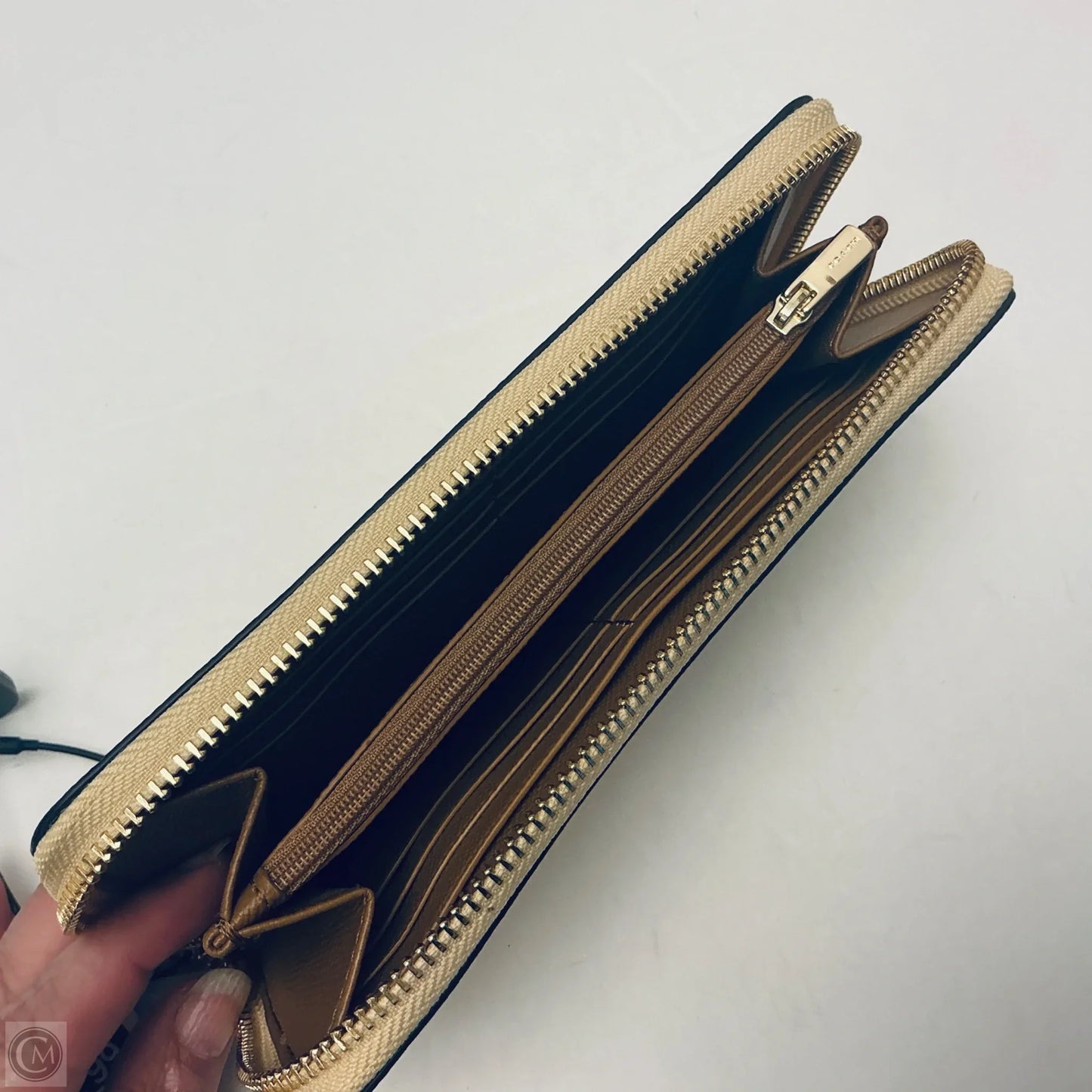Wallet Designer By Coach, Size: Large