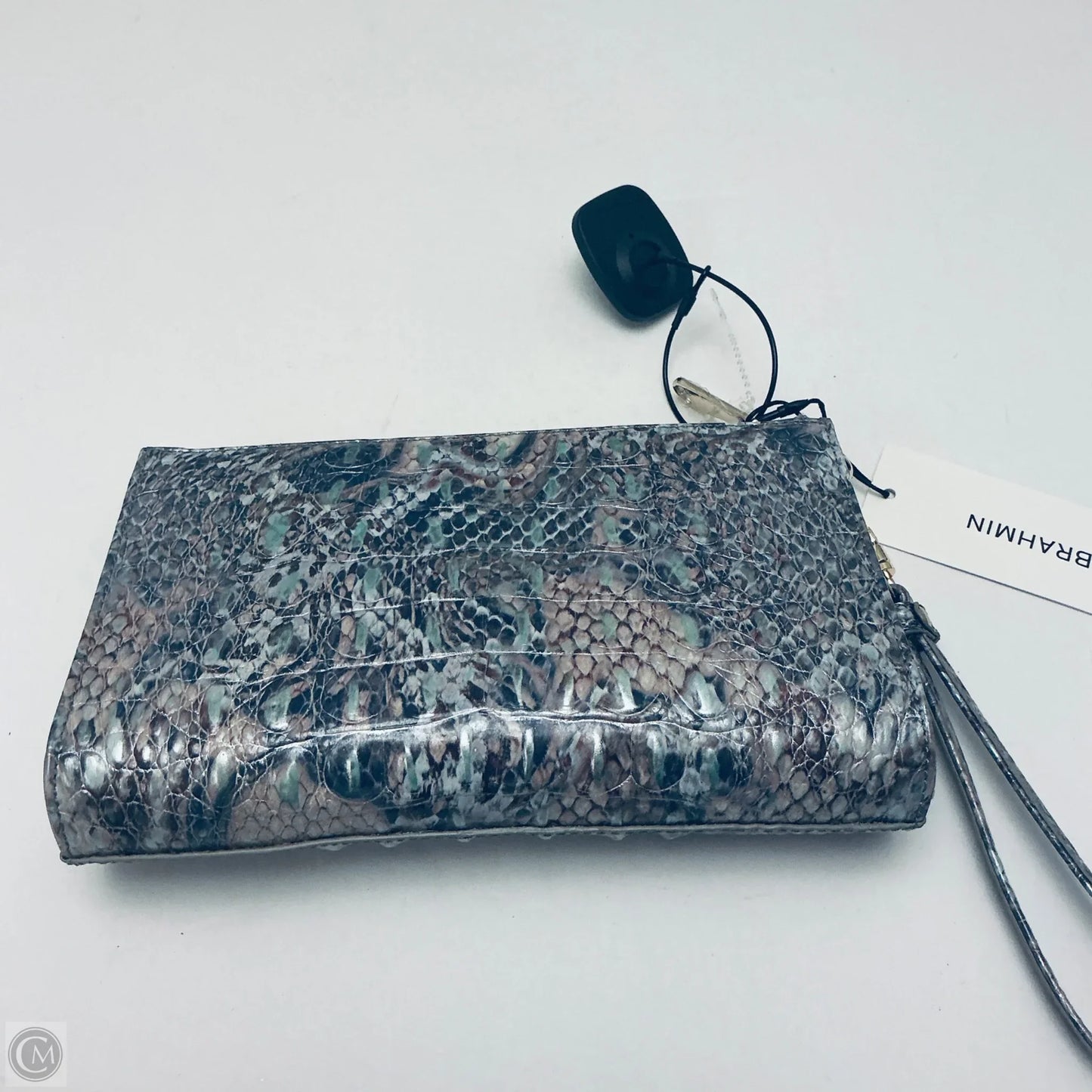 Wristlet Designer By Brahmin, Size: Large