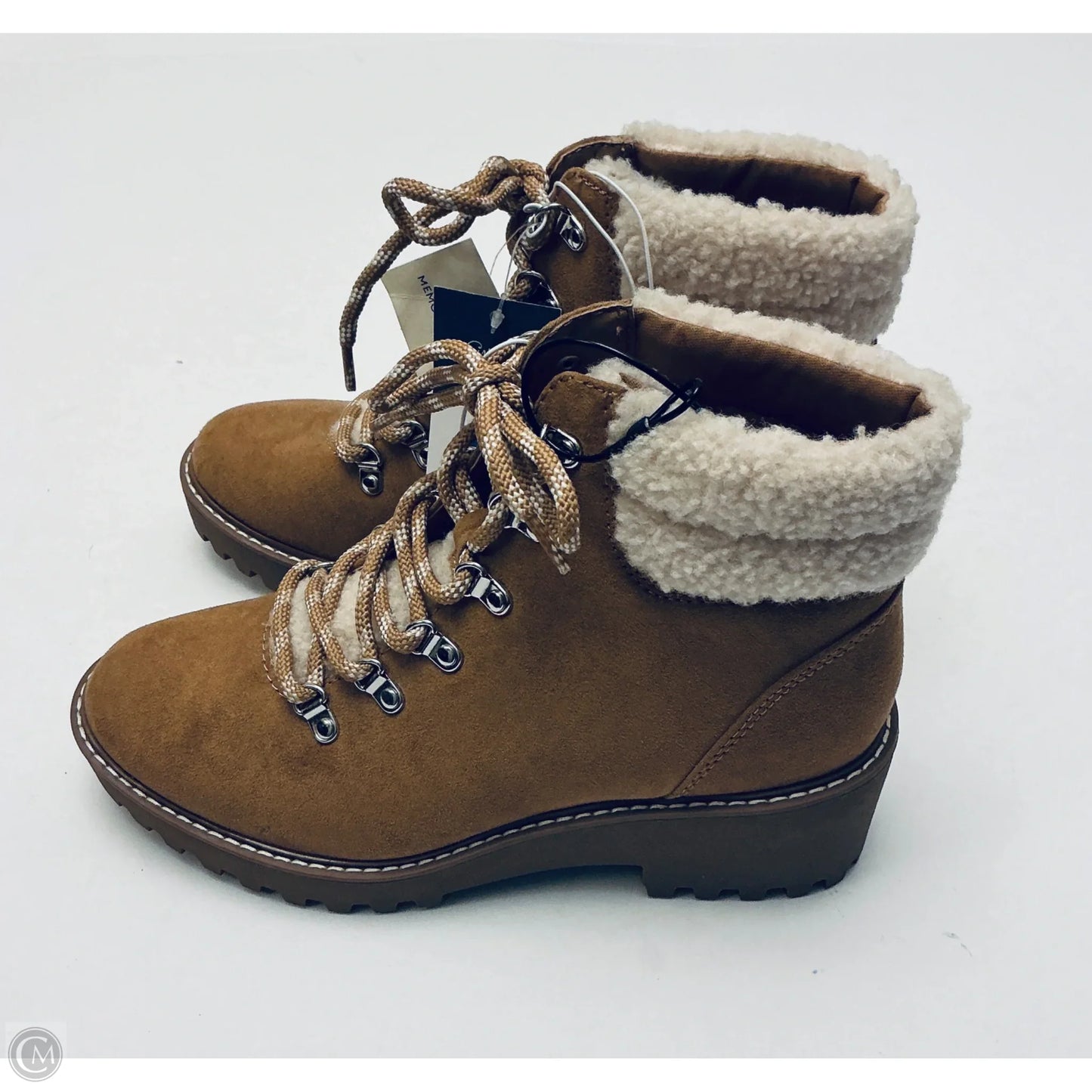 Boots Ankle Flats By Universal Thread In Brown, Size: 7