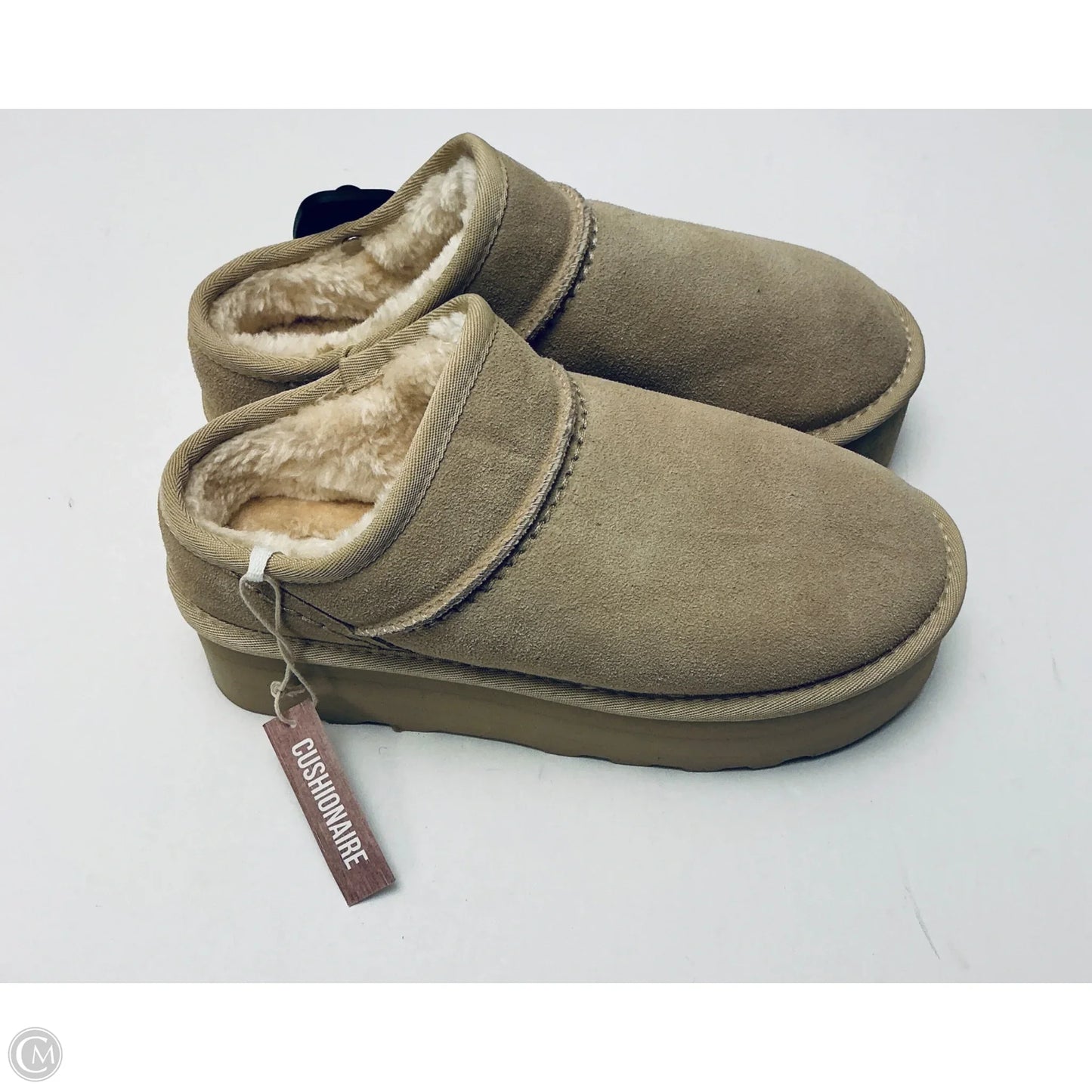 Boots Ankle Flats By Cushionaire In Tan, Size: 8