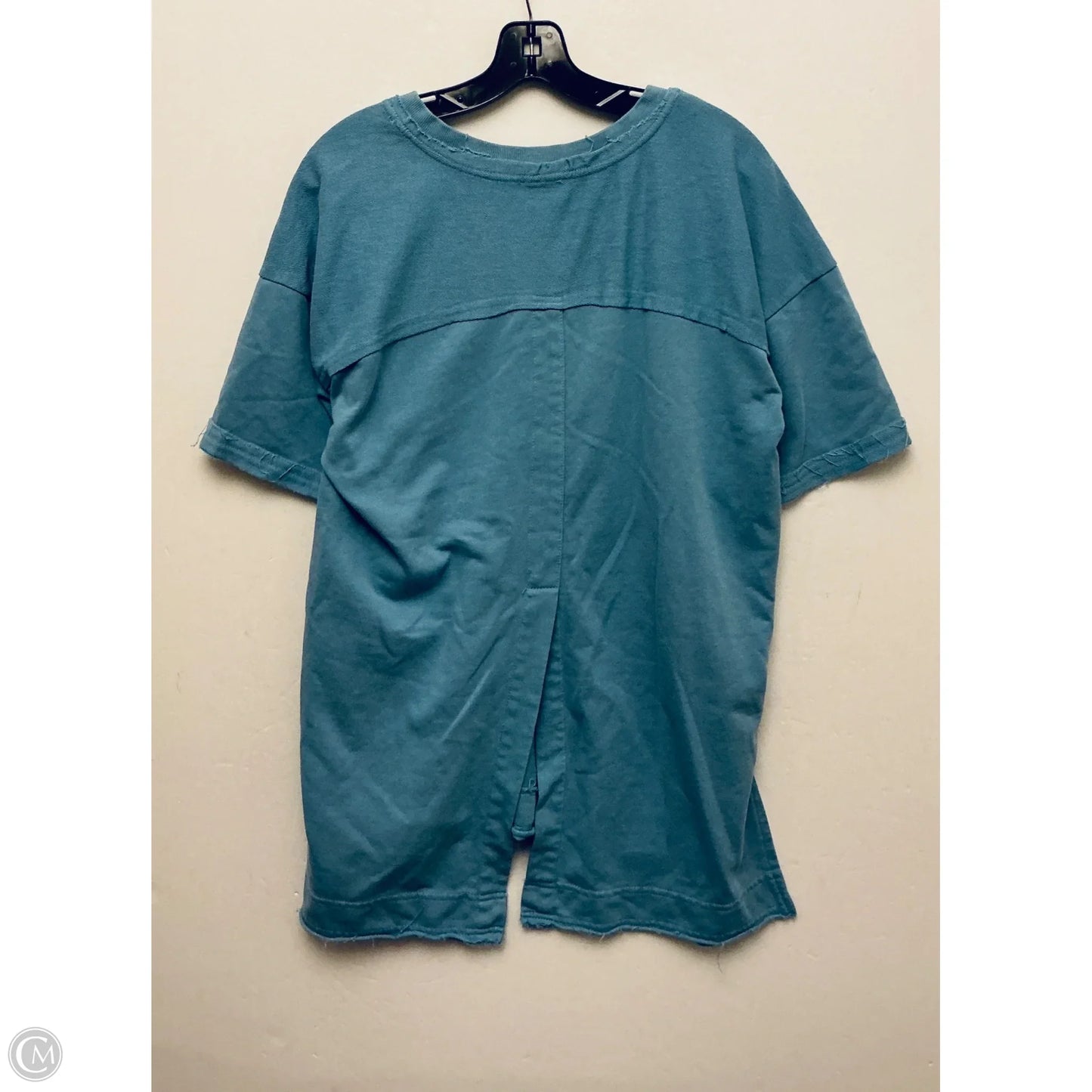 Top Short Sleeve By Umgee In Blue, Size: S