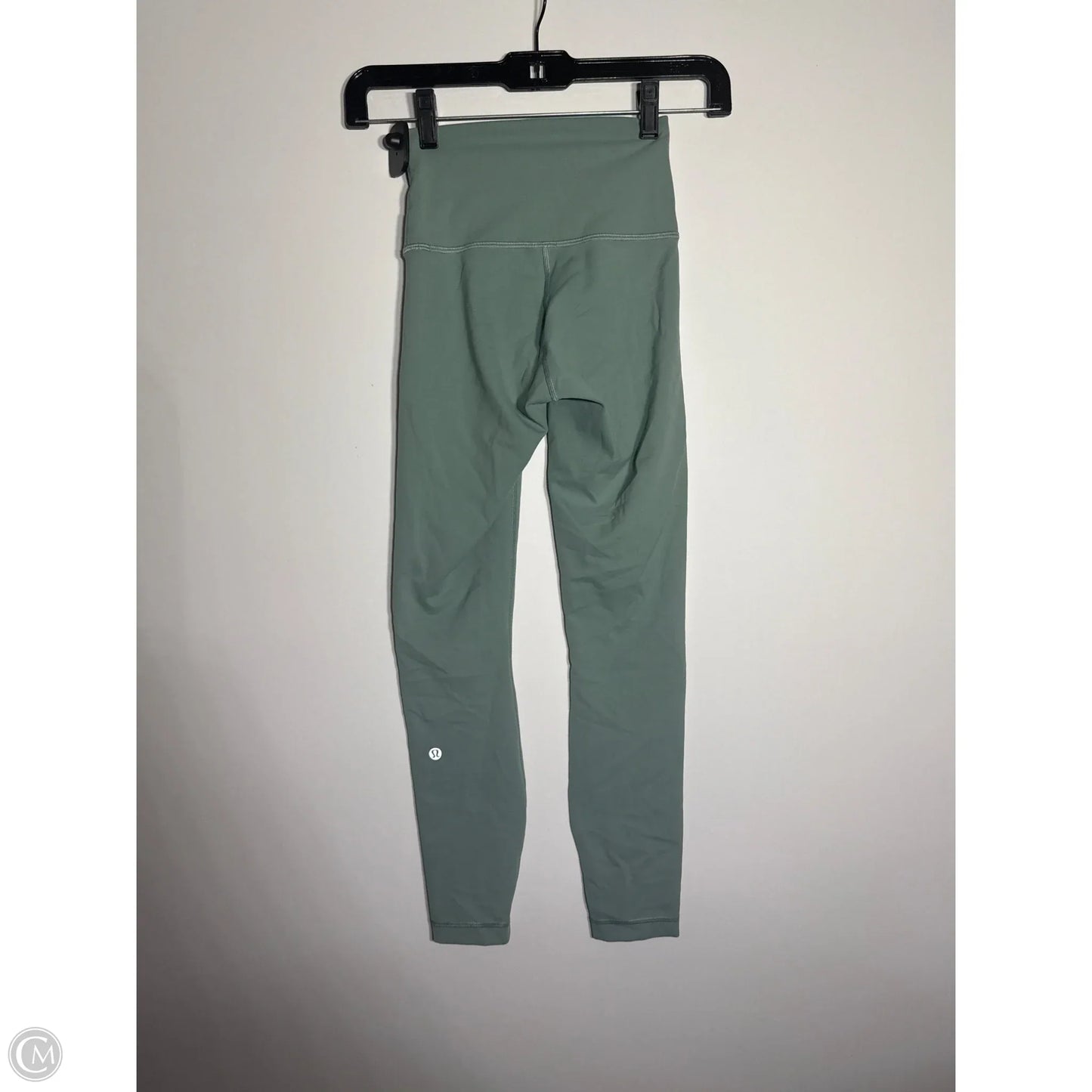 Athletic Leggings By Lululemon In Green, Size: 2