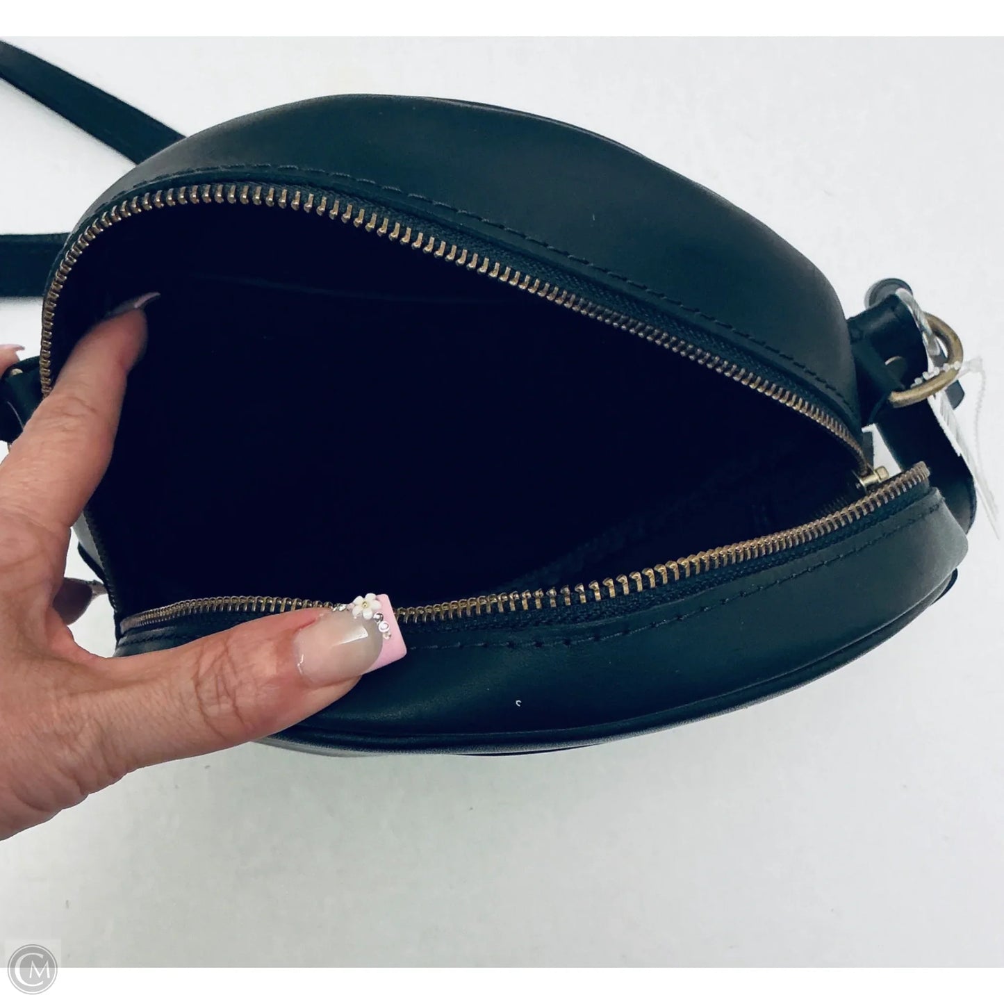 Crossbody Leather By Portland Leather, Size: Medium