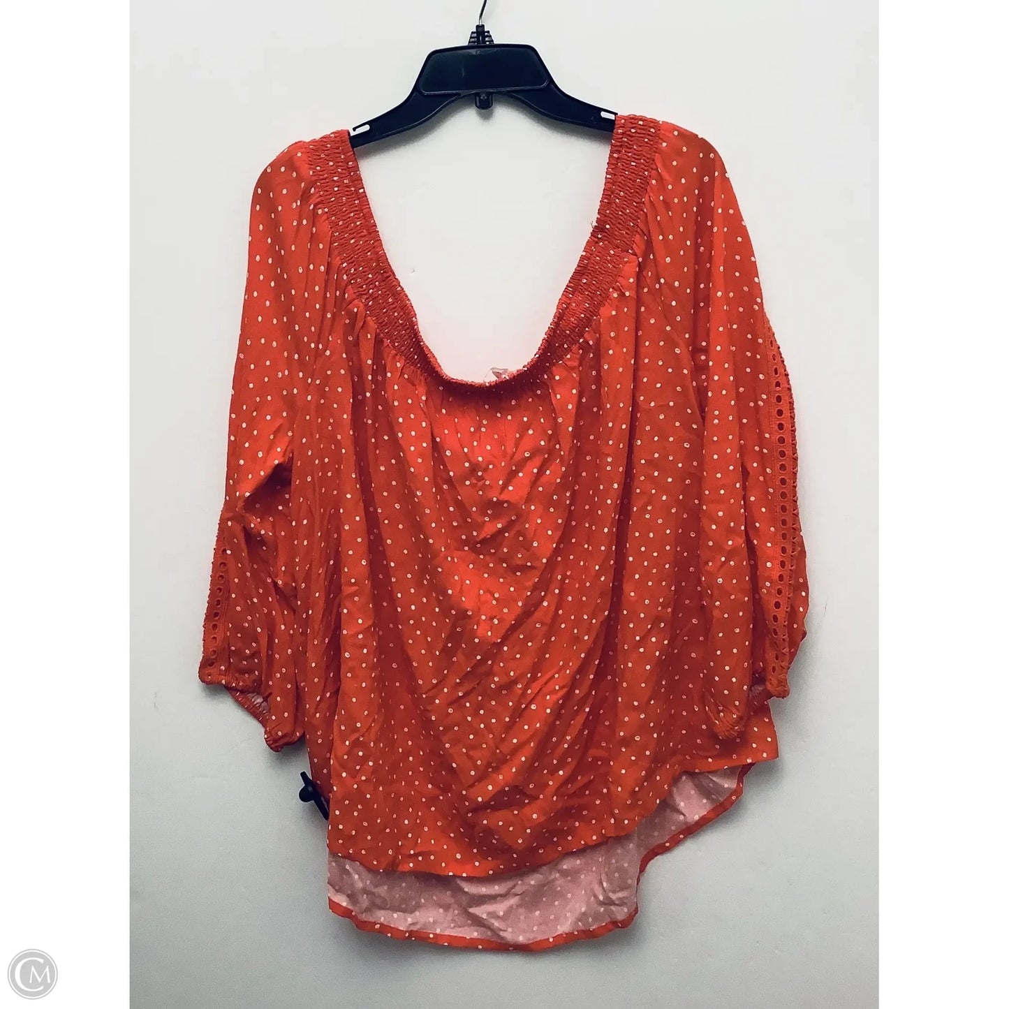 Top Long Sleeve By Maurices In Red, Size: 3x