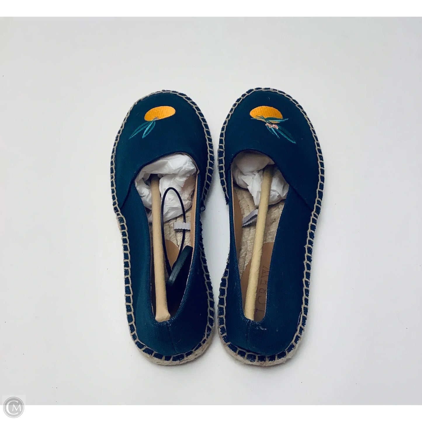 Shoes Flats By J. Crew In Navy, Size: 7