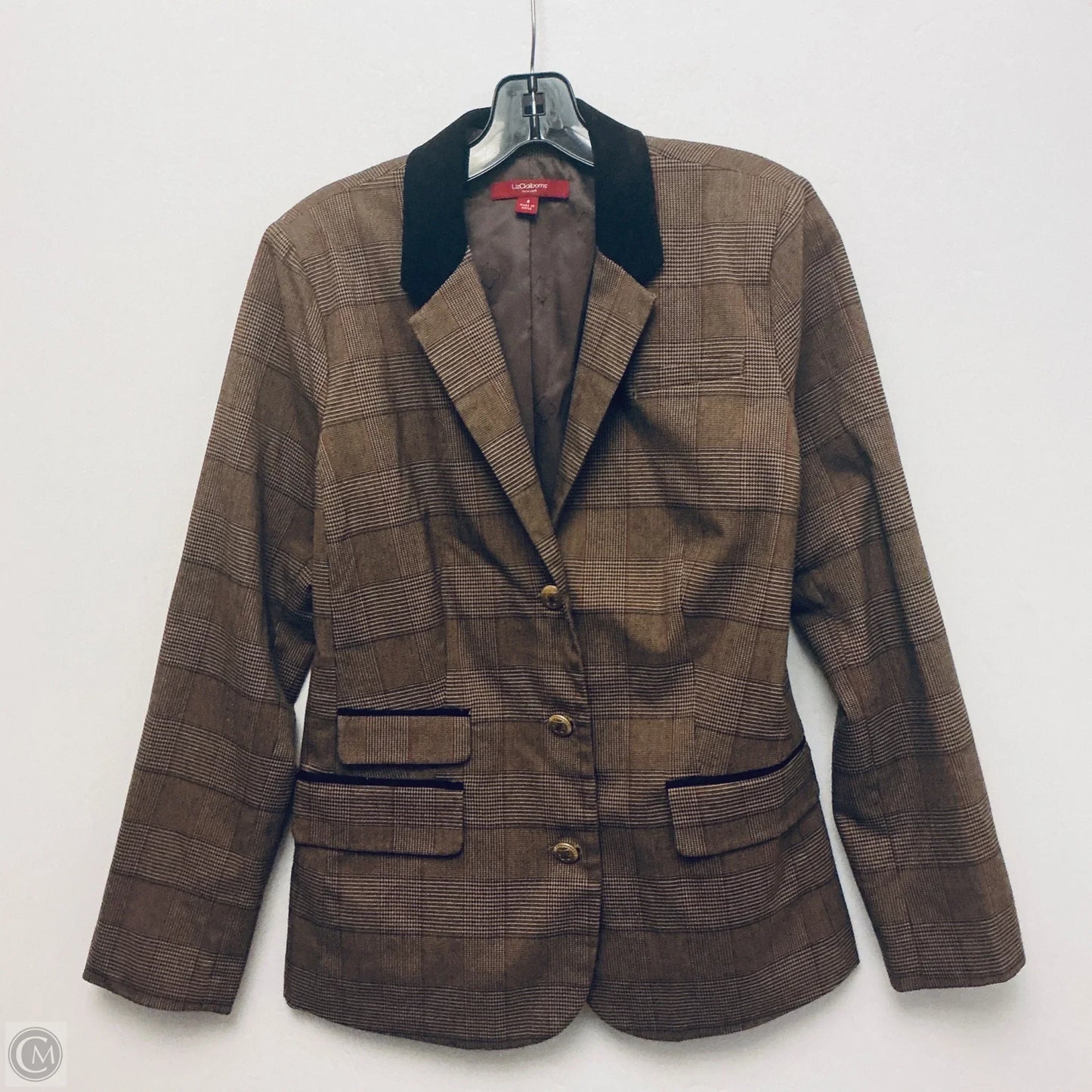 Blazer By Liz Claiborne In Brown, Size: M