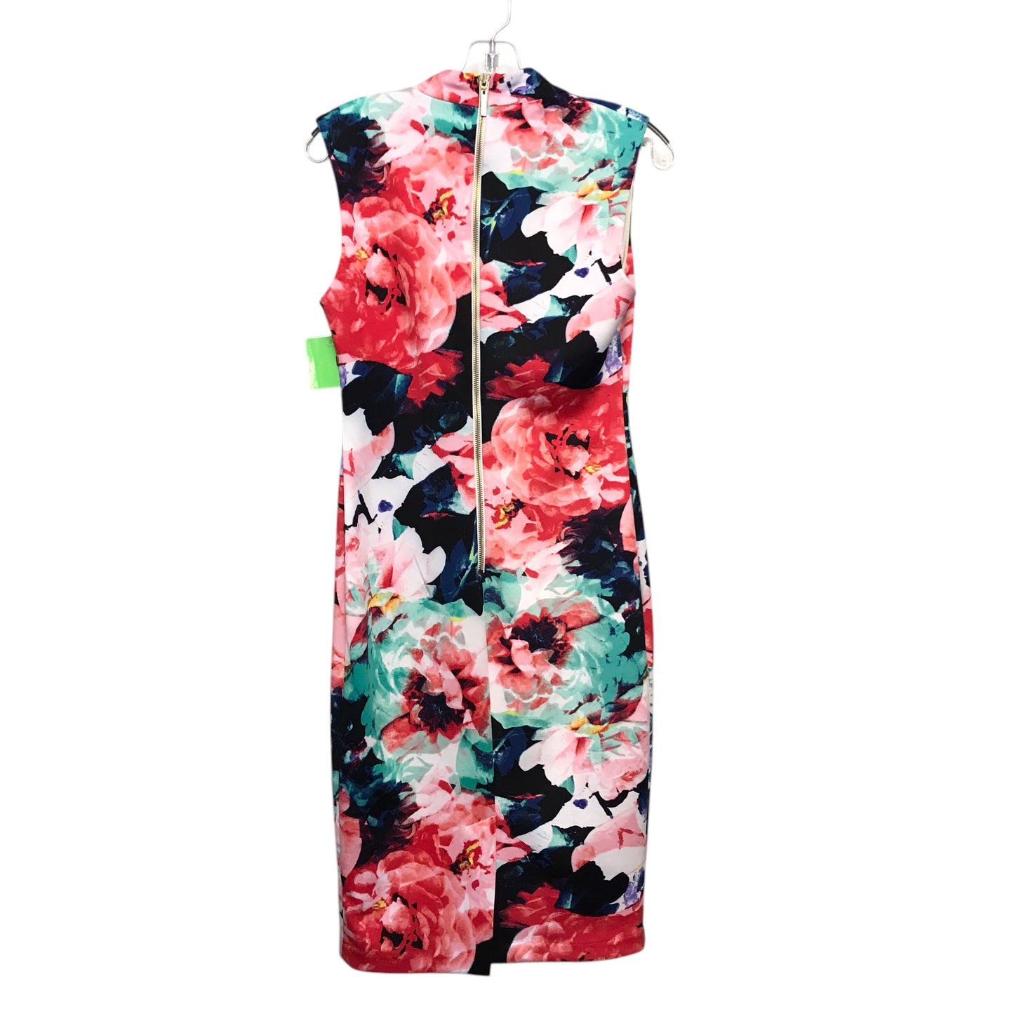 Dress Work By Bisou Bisou In Floral Print, Size:S