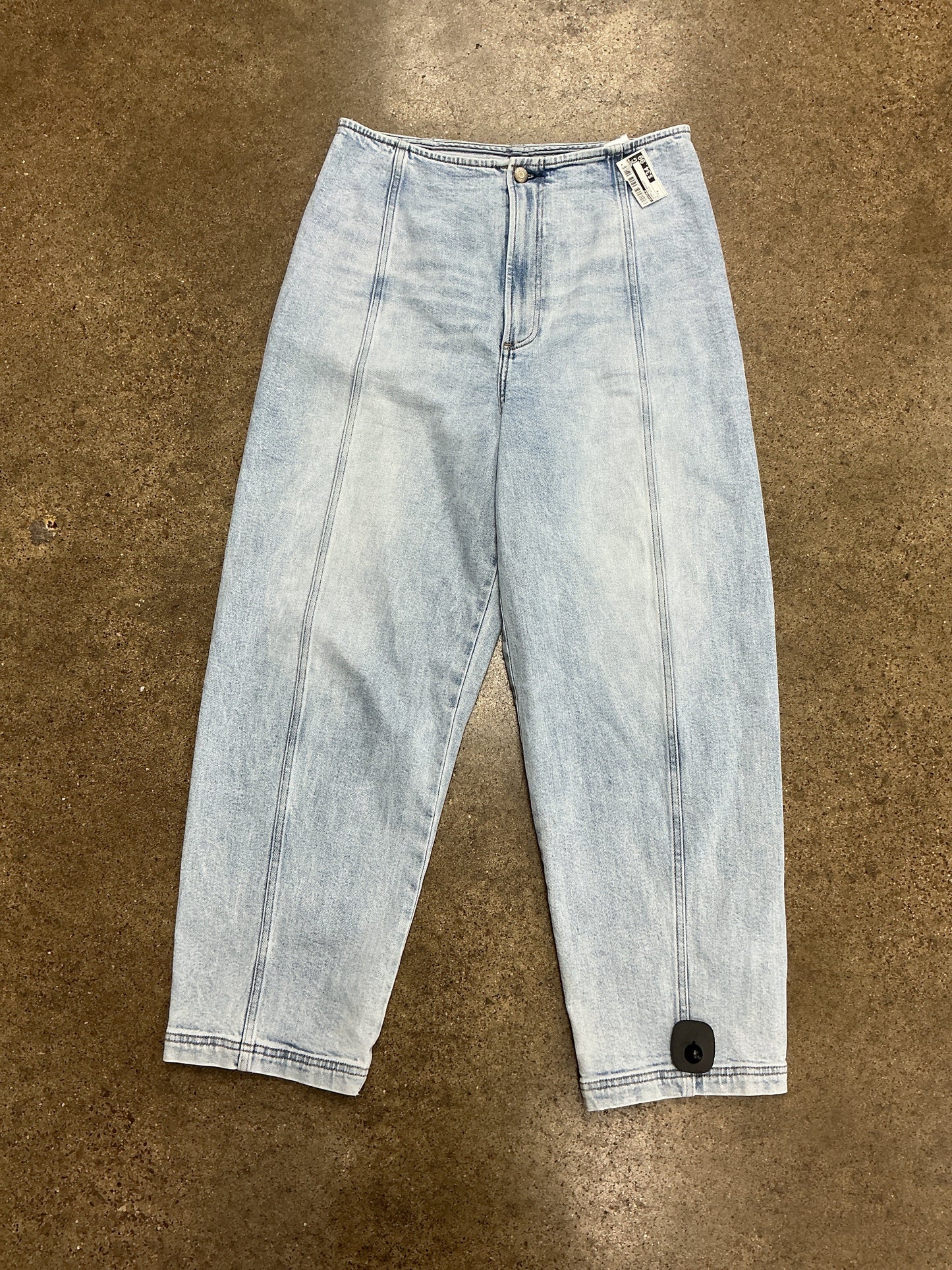 Jeans Straight By Pistola In Blue Denim, Size:8