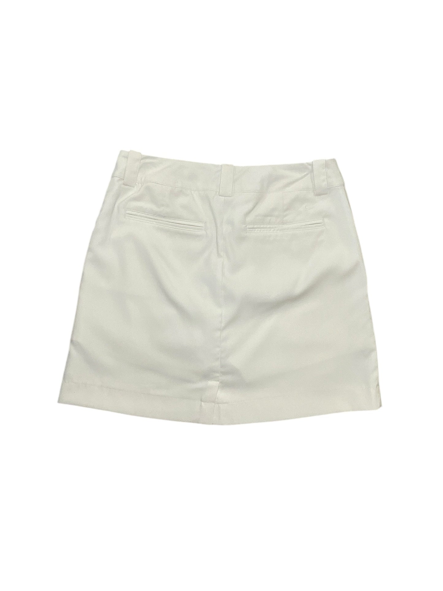 Athletic Skort By Nike Apparel In White, Size:S
