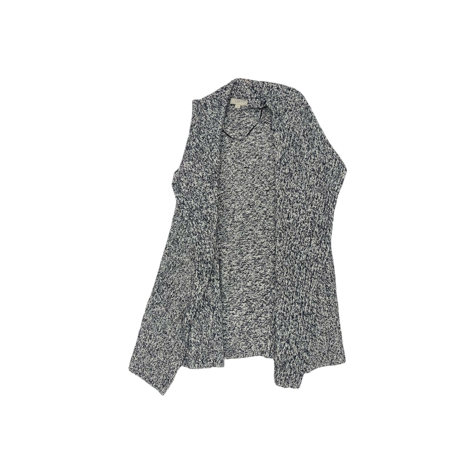 Vest Sweater By Loft In Blue, Size:M